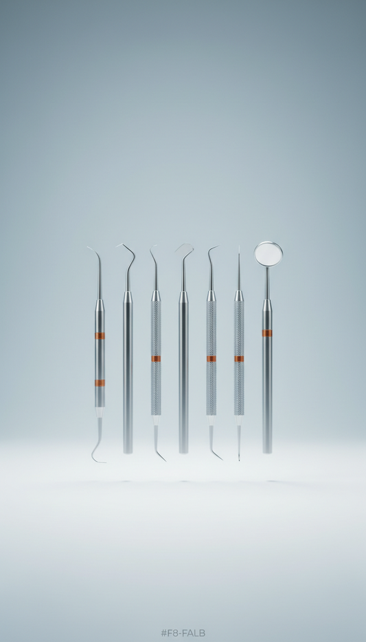 Premium Stainless Steel Dental Tool Kit for Aligner Adjustments