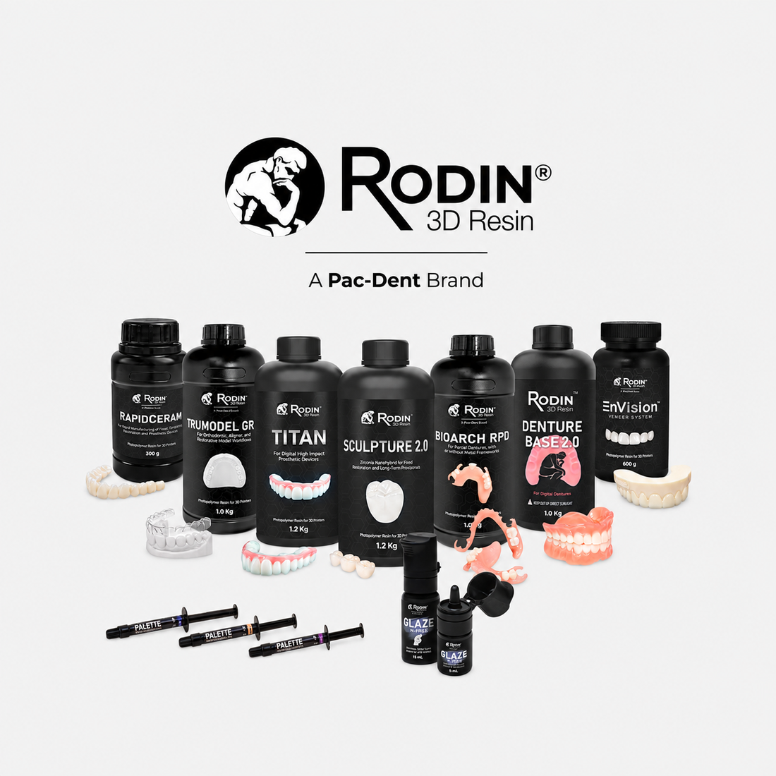 PacDent RODIN® Resins – Exclusive LuxCreo Partner Discount